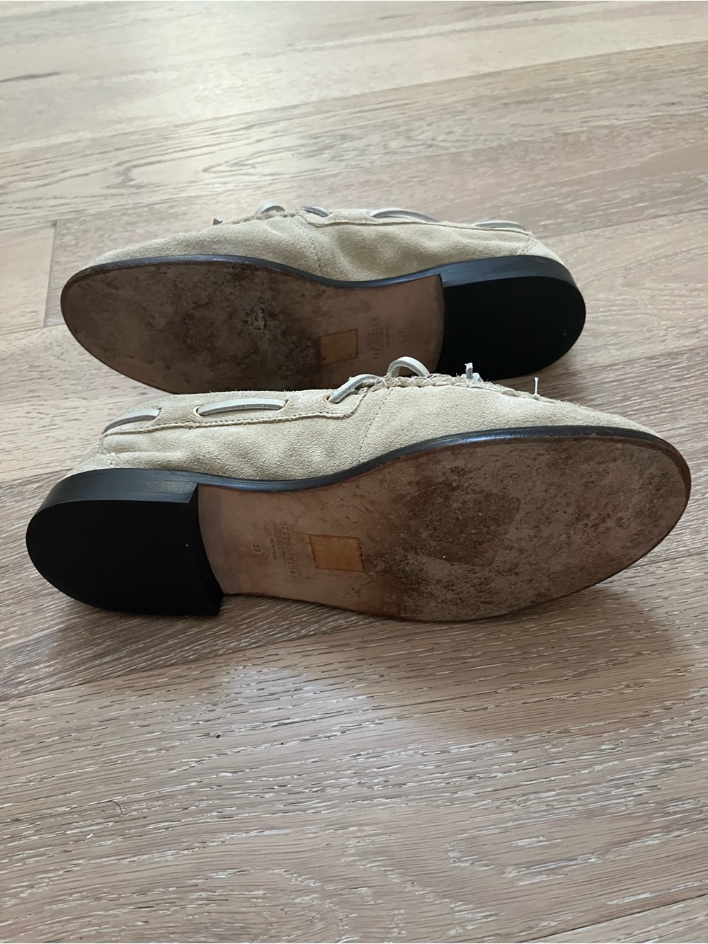 rag & bone Suede Loafers in Light Tan - Picture 7 of 7